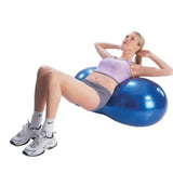 Durable Explosion-proof Gym Fitness Stability Exercise Peanut Ball Aerobic Yoga Ball Trainning Fitness Balls With Inflated Tool