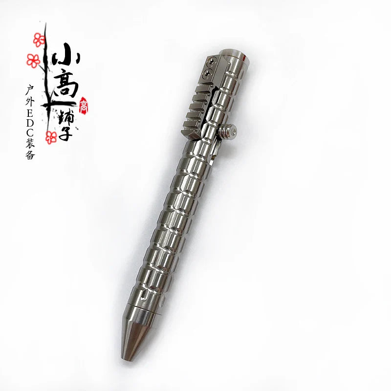 EDC Titanium Alloy Mini Self Defense Survival Safety Tactical Pen Tools Pen Stationery Gifts