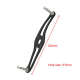 EKFAN 99MM 120MM 130MM Metal S-shaped Fishing Reel Handle 8*5MM Holes Suitable For DAI Bait Casting Reel Parts