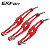 EKFAN 99MM 120MM 130MM Metal S-shaped Fishing Reel Handle 8*5MM Holes Suitable For DAI Bait Casting Reel Parts