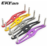 EKFAN 99MM 120MM 130MM Metal S-shaped Fishing Reel Handle 8*5MM Holes Suitable For DAI Bait Casting Reel Parts