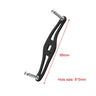 EKFAN 99MM 120MM 130MM Metal S-shaped Fishing Reel Handle 8*5MM Holes Suitable For DAI Bait Casting Reel Parts