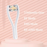 EMS Face Lifting Roller Y Shape Face Lifting Device V Face Shaped Facial Massager Facial Lift Up Belt Home Use Beauty Tool