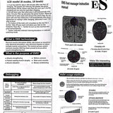 EMS Pulse Foot Massger Sole Massage Pad Current Stimulation 8 Modes 19 Level Relaxation USB Charging Therapy Instrument