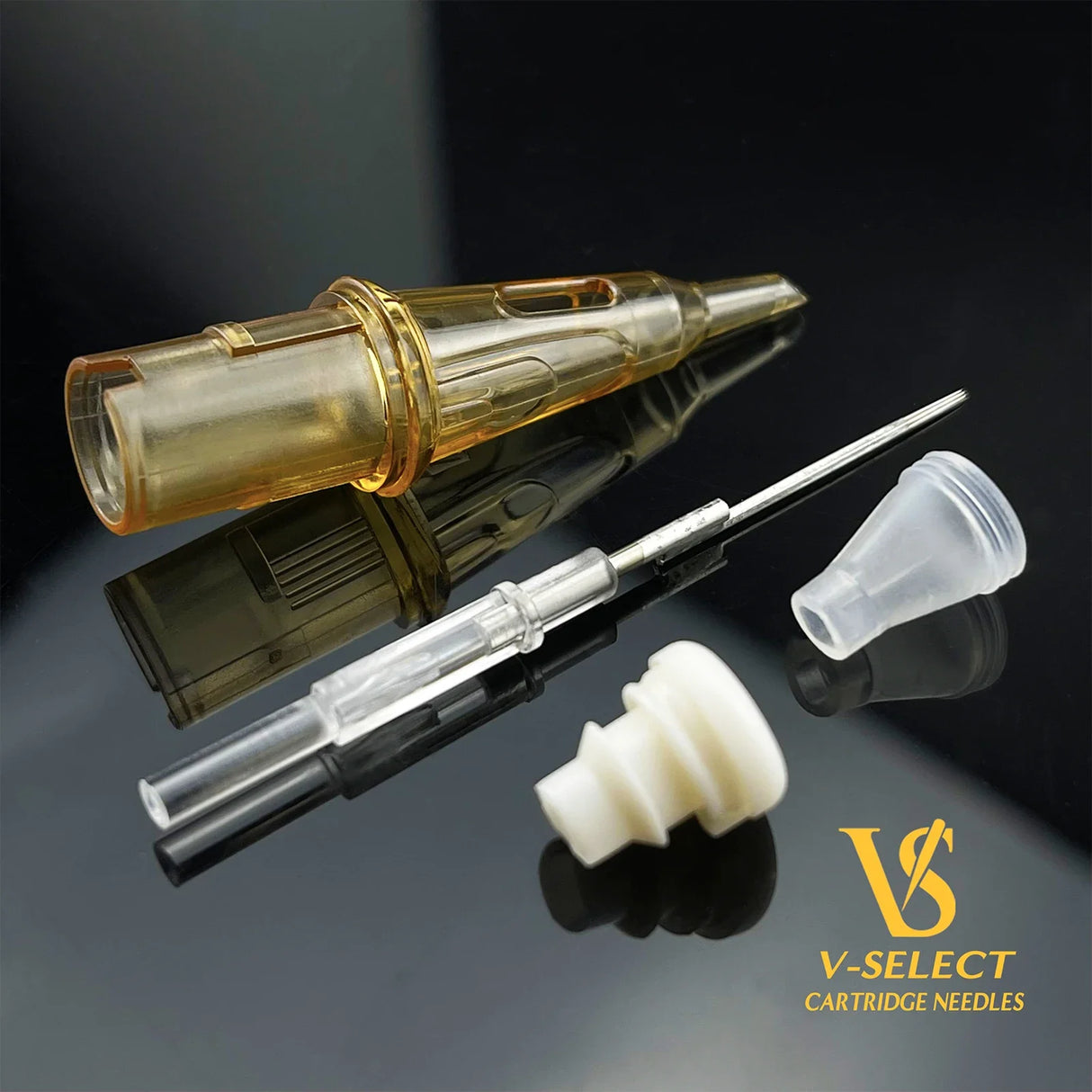 EZ V-Select Tattoo Cartridge Needles #10 0.30mm Bugpin Round Liner for Cartridge Tattoo Machine Tattoo Grips  20 pcs/Box