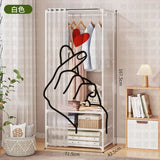 Easy Assemble Wardrobe Household Dustproof Wardrobe Bedroom Multipurpose Clothing Storage Rack Multi-layer Storage Cabinet