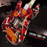 Eddie Van Halen  “Fran-k” Heavy Relic Electric Guitar/Red Body/Decorated With Black And White Stripes/Free Shipping