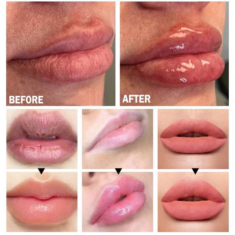 Effective Lip Plump Serum Lips Elasticity Instant Volumising Essential Oil Reduce Fine Lines Moisturizing Nourish Sexy Lip Care