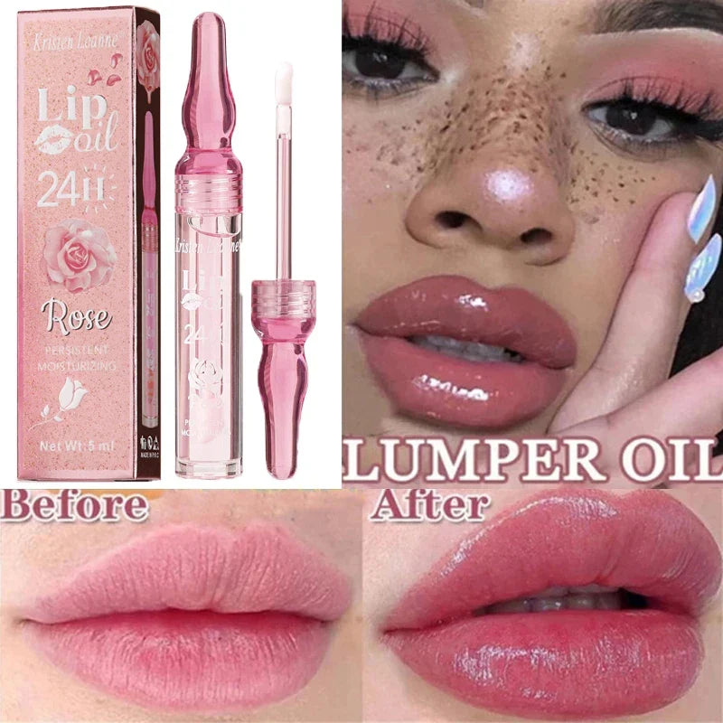 Effective Lip Plump Serum Lips Elasticity Instant Volumising Essential Oil Reduce Fine Lines Moisturizing Nourish Sexy Lip Care