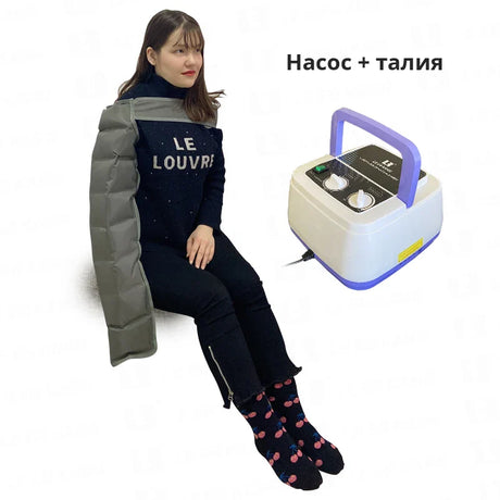 Electric Airbag Pressure Massager Wraps Arm Waist Leg Foot Massage Promote Blood Circulation Varicose Veins Kneading  Instrument