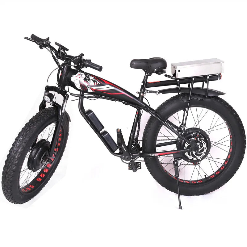 Electric Bicycle 48V4000W Sport Mountain Electr Bike 32AH Fat Tire Snow Electric Bike Lithium Battery ebike Electrical Bicycle