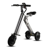 Electric Bicycle Simple Shape Mini E-Bike Three-Wheel Folding For Adult SINGLE Intelligent Bike 24V 300w Aluminum Alloy