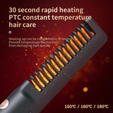 Electric Hair Brushes Hair Straightener Hair Styling Appliances Hot Comb Wireless Curling Iron Hair Styler Flat Iron