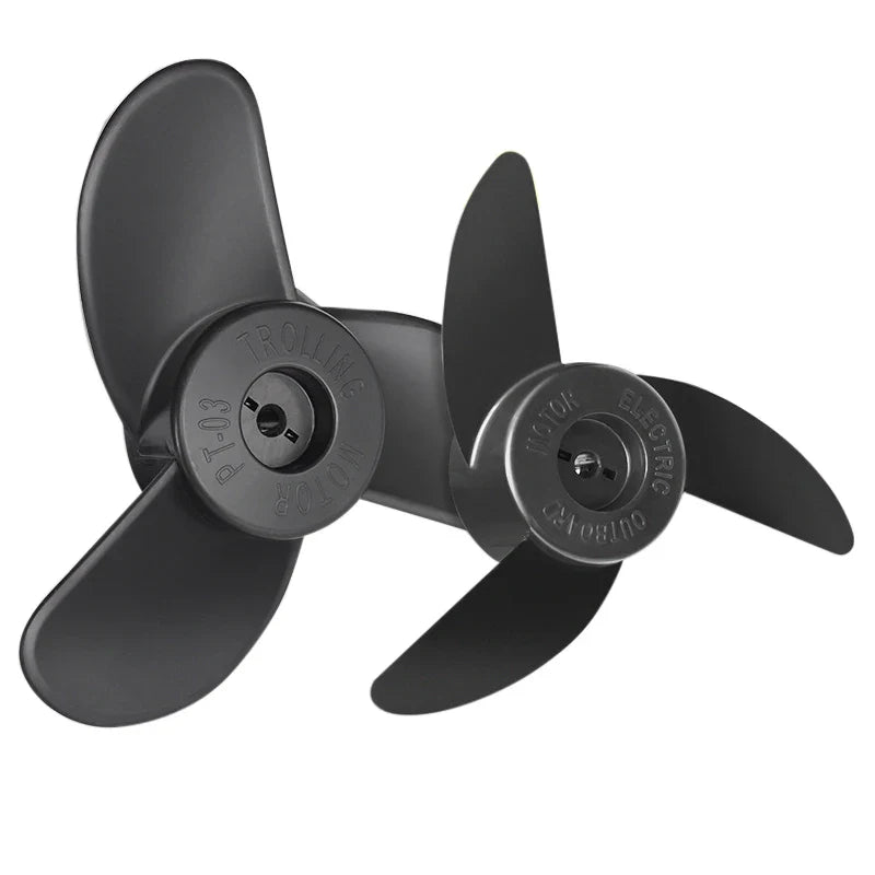 Electric Motor Propeller Accessories Kayak Propeller 2-3 Fan Blades Marine Engine Outboard Propeller Installation Accessory Set