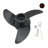 Electric Motor Propeller Accessories Kayak Propeller 2-3 Fan Blades Marine Engine Outboard Propeller Installation Accessory Set