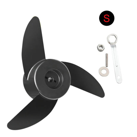 Electric Motor Propeller Accessories Kayak Propeller 2-3 Fan Blades Marine Engine Outboard Propeller Installation Accessory Set