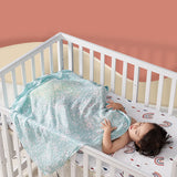 Elinfant Rainbow Color 100% Cotton 4PCS Gift Set Popular Muslin Swaddle Blankets Bamboo Cotton Newborn Baby Bath Towel Wrap