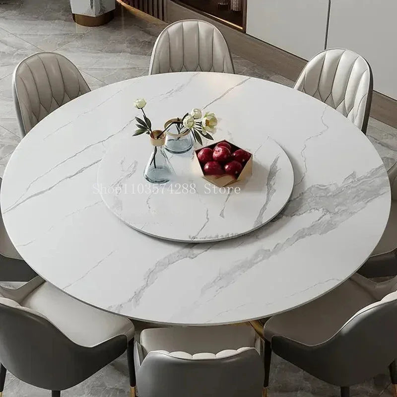 End Round Table Chair Conference Hallway Dining Table Turntable Restaurant Living Room Garden Furniture Sets