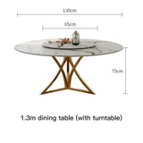 End Round Table Chair Conference Hallway Dining Table Turntable Restaurant Living Room Mesa De Billar Garden Furniture Sets