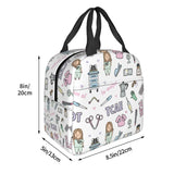 Enfermera En Apuros Lunch Bags for Doctor Nurse Thermal Cooler Bags Portable Picnic Oxford Lunch Box Bento Pouch