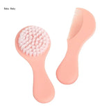 Ergonomic Baby Hair Brush & Comb Kits Hair Care Set for Infants Comfortable Grip for Parents Happy Experience for Babies