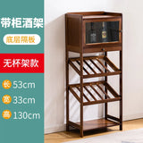 European Floor Bar Cabinet Wine Rack Hotel Restaurant Storage Display Shelf Living Room Wine Bottle Holder Meuble Home Furniture