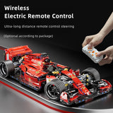 F1 RC Race Cars 1163PCS Building Sets MOC Remote Control Building Blocks Cool Collectible Model Car Kits Building Toys