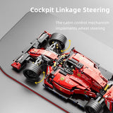 F1 RC Race Cars 1163PCS Building Sets MOC Remote Control Building Blocks Cool Collectible Model Car Kits Building Toys