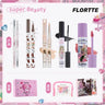 FLORTTE Professional Makeup Kit Makeup Set Box Eyeliner Eyebrow Pencil Lash Primer Lip Mud Makeup Gift Set