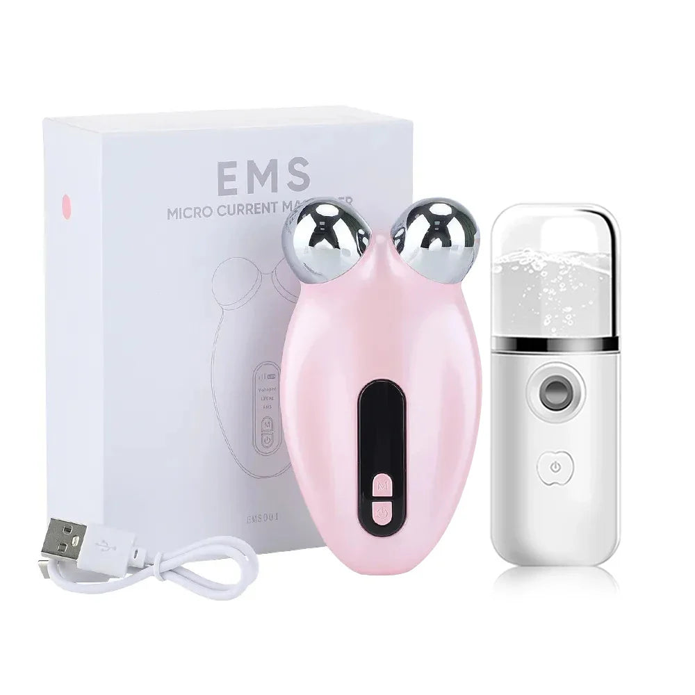 Face Lifting Massager EMS Microcurrent Massager Facial Wrinkle Lift Machine EMS Face Massage Facial Microcurrent  Anti Wrinkle