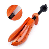 FamtiYaa 1Pcs Shoe Stretcher Wooden Shoes Tree Shaper Rack Pine Beech Wood Adjustable Flats Pumps Boots Expander For Man Women