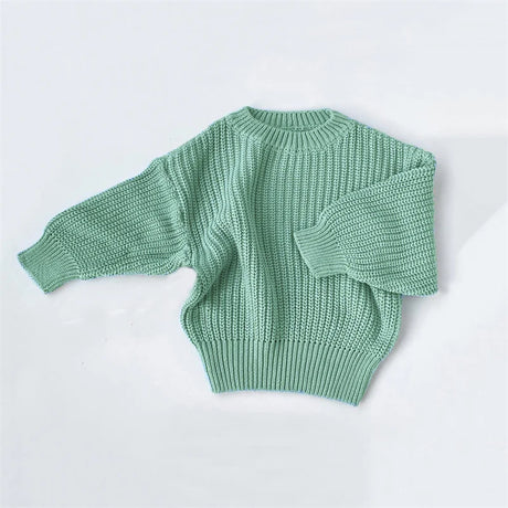 Fashion Baby Sweater Clothes Soft Knitted Loose Sweater Spring Autumn Pullover Children's Tops Kids Winter Clothing