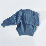 Fashion Baby Sweater Clothes Soft Knitted Loose Sweater Spring Autumn Pullover Children's Tops Kids Winter Clothing