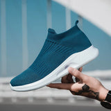 Fashion Casual Shoes Men Luxury Outdoor Couples Sneakers Designer Slip-on Sock Shoes Breathable Men Sport Shoes Chaussure Homme