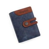 Fashion PU Leather Mens Wallet Fold Thin s Credit Card Holder Youth Student Coin Purse Standard For Men