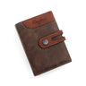 Fashion PU Leather Mens Wallet Fold Thin s Credit Card Holder Youth Student Coin Purse Standard For Men