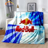 Fashion Print R-red-bull-s Blanket Bedroom Sofa Bed Soft Portable s flannel  for Adult or Children Travel Picnics