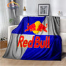 Fashion Print R-red-bull-s Blanket Bedroom Sofa Bed Soft Portable s flannel  for Adult or Children Travel Picnics