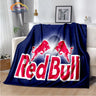 Fashion Print R-red-bull-s Blanket Bedroom Sofa Bed Soft Portable s flannel  for Adult or Children Travel Picnics