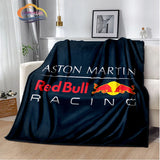 Fashion Print R-red-bull-s Blanket Bedroom Sofa Bed Soft Portable s flannel  for Adult or Children Travel Picnics