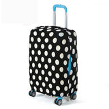 Fashion Suitcase Cover High Elastic Geometry Love Heart Shaped Luggage Case Dust Cover 18-32Inch Suitcase Essential Accessories