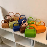 Fashion Women Saddle Luxury Designer Bags Mini Pu Leather Handbags And Purses Chic Shoulder Pouch Spring New Dropshipping 2024