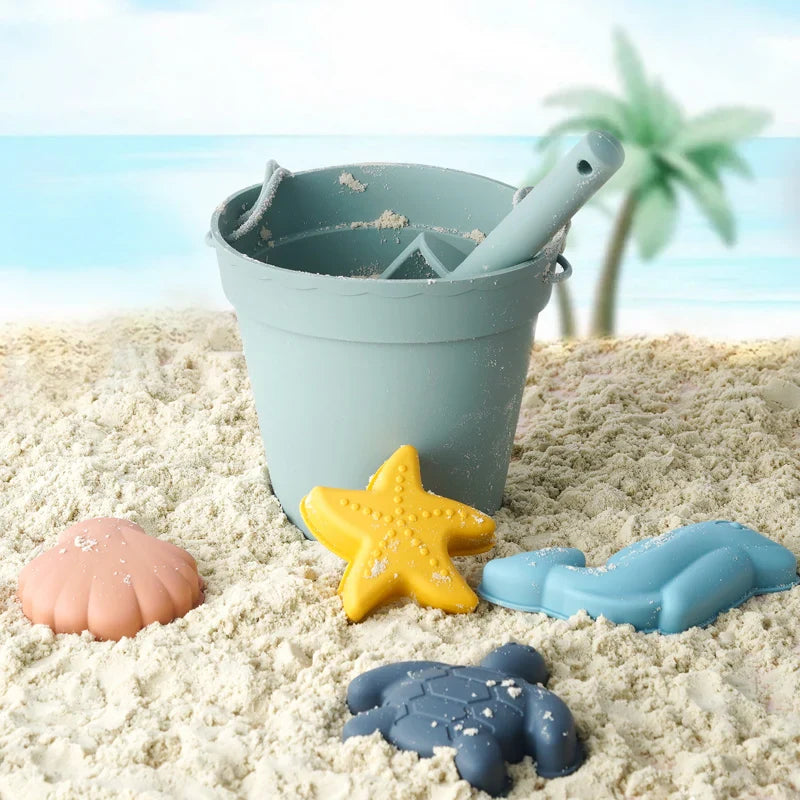 Fashionable Cartoon Children Beach Toys Summer Digging Sand Tool With Shovel Water Game Play Outdoor Toy Set Sandbox Baby Stuff