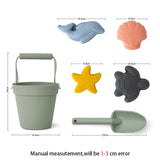 Fashionable Cartoon Children Beach Toys Summer Digging Sand Tool With Shovel Water Game Play Outdoor Toy Set Sandbox Baby Stuff