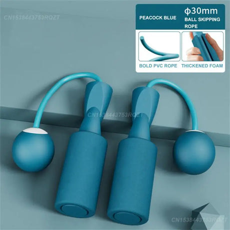Fat Burning Cordless Rope Skipping Cordless Fitness Equipment Skipping Rope Thickened Durable Fat Reduction Different Colors