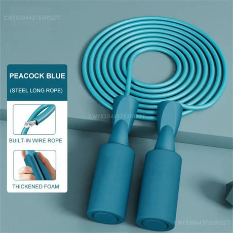 Fat Burning Cordless Rope Skipping Cordless Fitness Equipment Skipping Rope Thickened Durable Fat Reduction Different Colors
