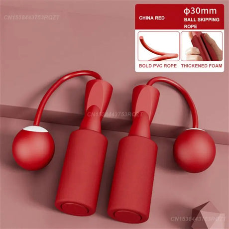 Fat Burning Cordless Rope Skipping Cordless Fitness Equipment Skipping Rope Thickened Durable Fat Reduction Different Colors