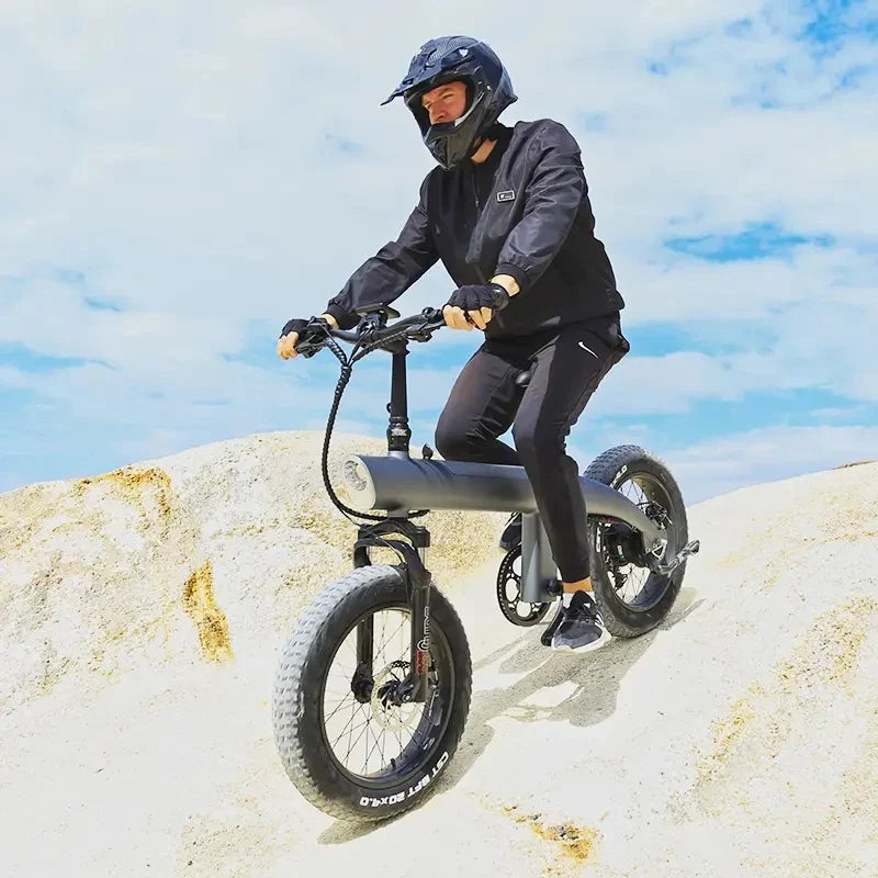 Fat Tire Ebike 20 Inch 7 Speed Mountain Electric Bike 4 Inch Wide Tire Beach Snow Bike Adult Electric Bike