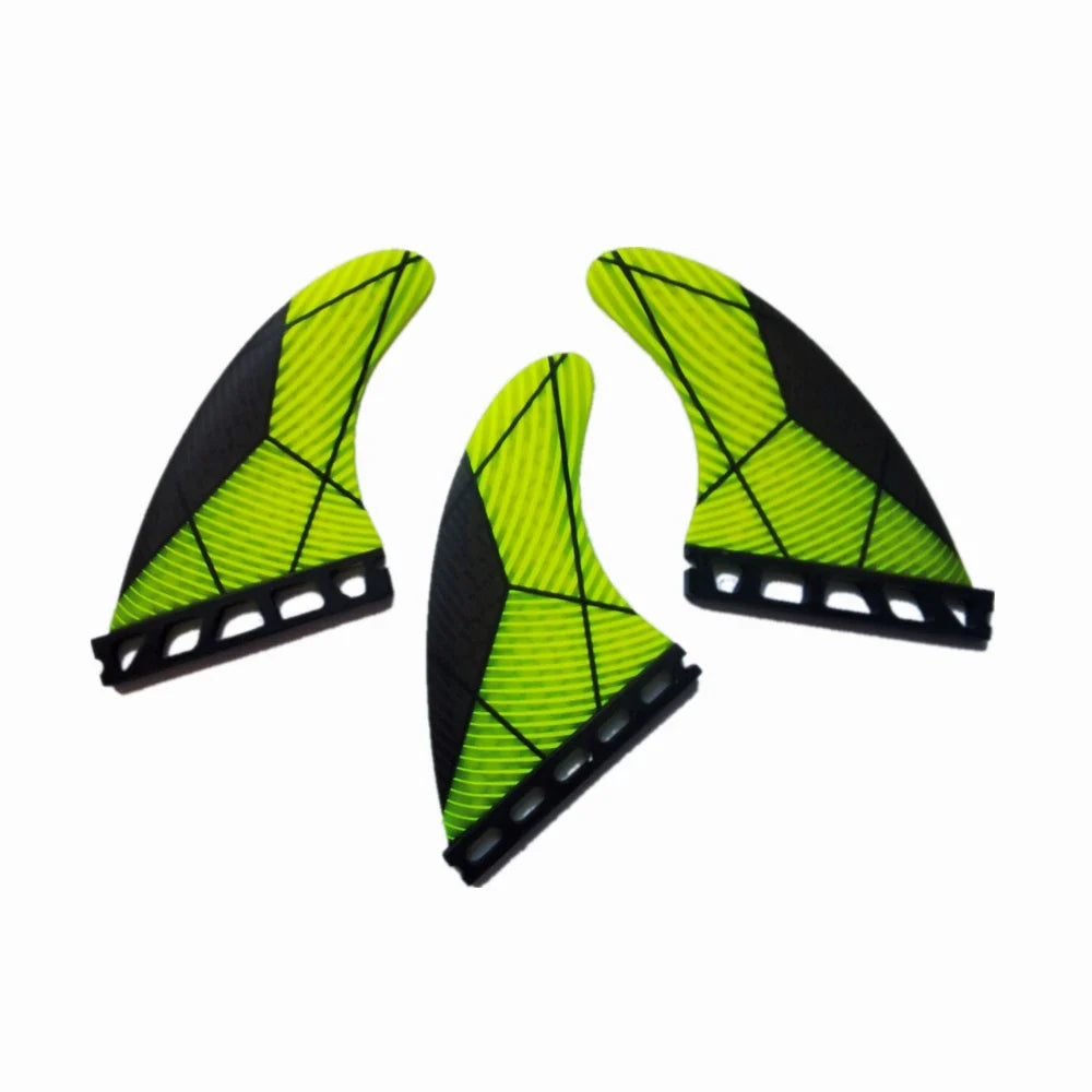 Fiberglass Surf Fins Thrusters Tri set Paddle Board Fin Surfboard Surfing Accessories