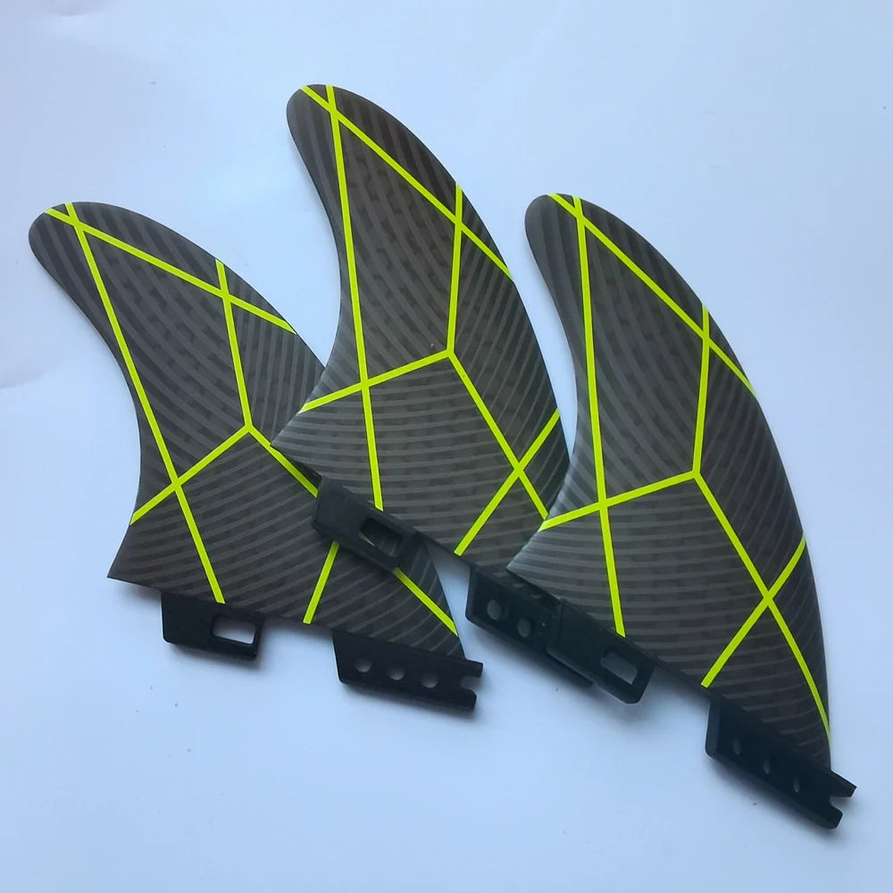 Fiberglass Surf Fins Thrusters Tri set Paddle Board Fin Surfboard Surfing Accessories